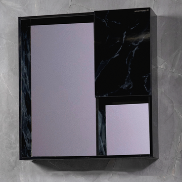 Top Unit  - Glossy Marble Black (24” VANITY SERIES)